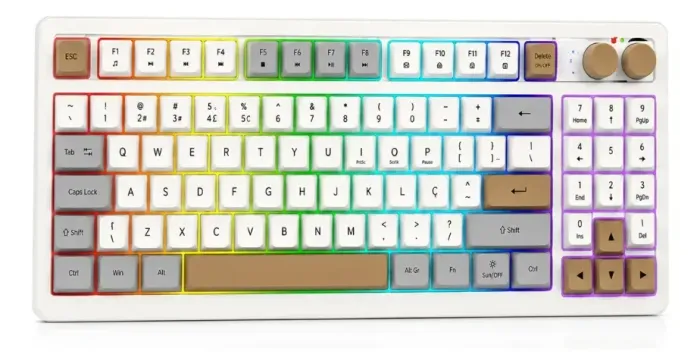 TECLADO MULTIMÍDIA TE146 - NÃO É MECÂNICO