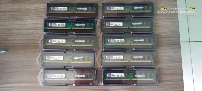 Memórias DDR2 2Gb * PC Seminovas 667/800 Retirar 49,99 PIX.   