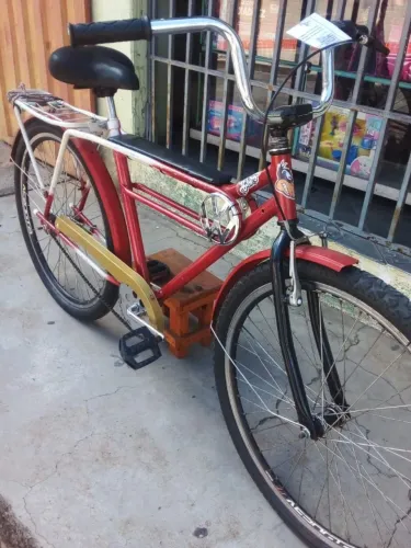 Bicicleta barra forte
