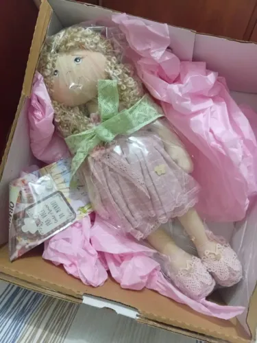 Boneca Artesanal Grande nova sem uso