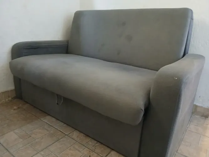Sofá Cama com Baú 