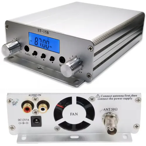 Transmissor fm 15w sem acessórios 