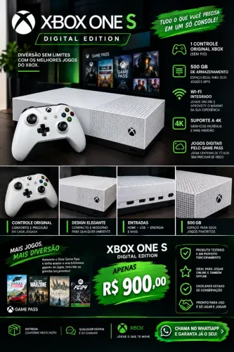 Xbox one s digital edition