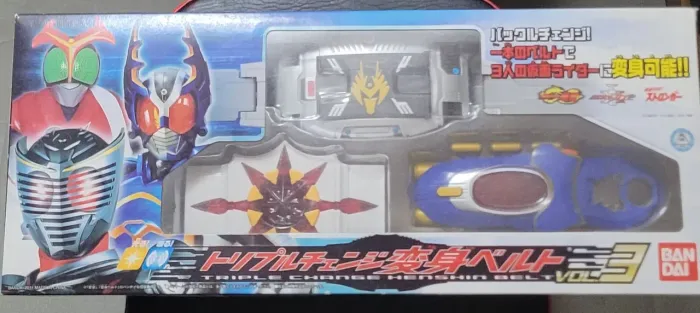 BELT KAMEN RIDER * CINTO KIT 3 KAMEN RIDER * BANDAI * LACRADO
