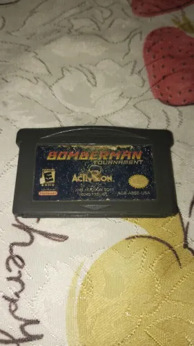 Bomberman Tournament jogo GBA original nintendo