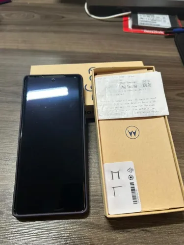 Motorola Edge 2024 5G 256GB Celular Seminovo Nota EUA usado por 1 semana barato completo