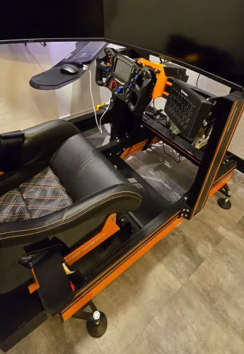 Cockpit Estrutura + Banco Mclaren