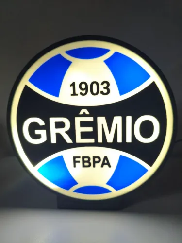 Luminária gremio