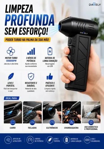 MINI SOPRADOR 130000RPM