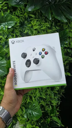 Nova lacrada-controle Xbox Robot White Sem Fio - Series X, S (branco)-+.