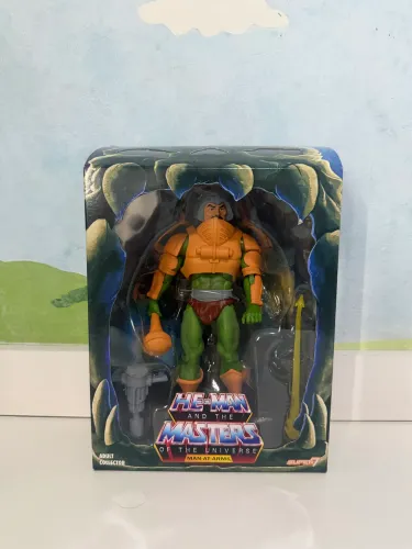 Masters of the Universe MOTU Super7 Mentor (Club Grayskull) Ultimate Filmation Cartoon