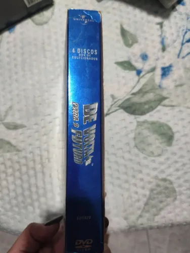 Box dvd de volta para o futuro 