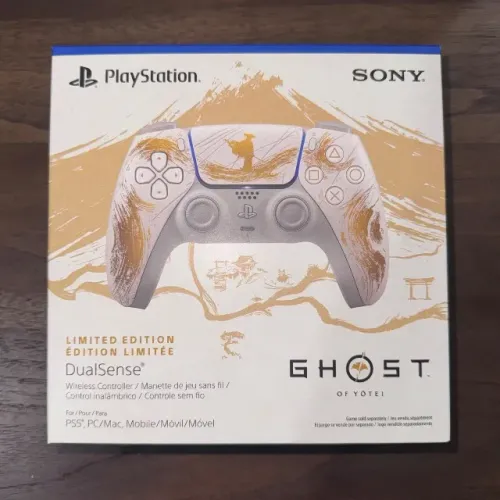 DualSense Ghost of Yotei Lacrado - Controle PS5 - Sony PlayStation 5