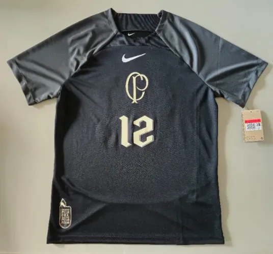 Camisa Corinthians Goleiro Cássio Edição Limitada C/patch