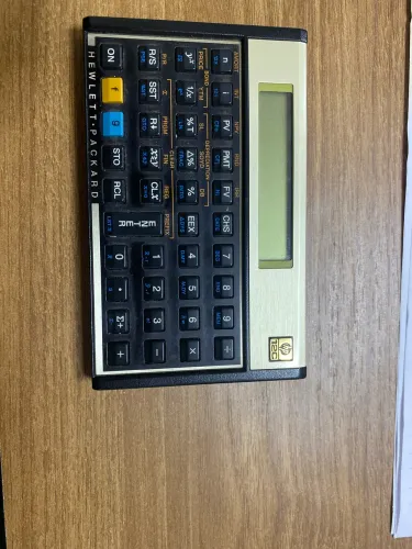 CALCULADORA HP12c