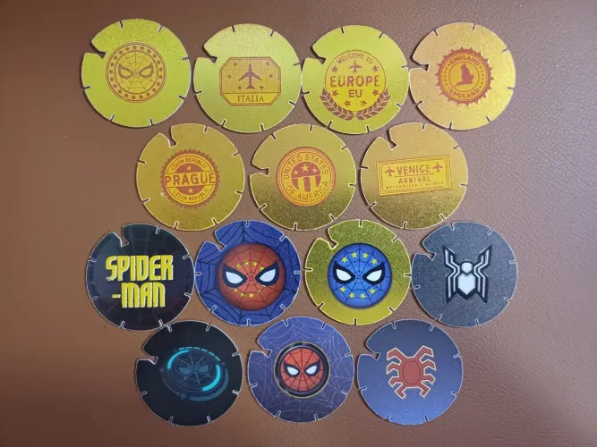 Tazos Homem-Aranha Longe de Casa (México)