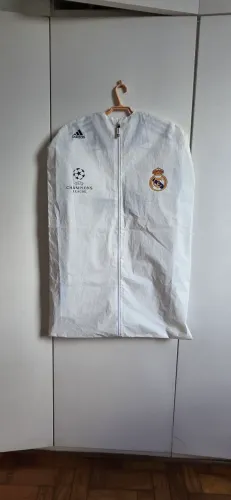 Camisa Real Madrid 2008 #16 Gago manga longa (capa da Champions league)