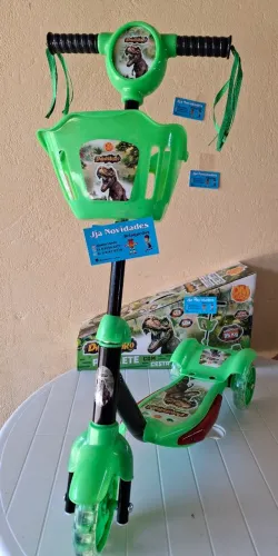 Patinete dinossauro jurassic