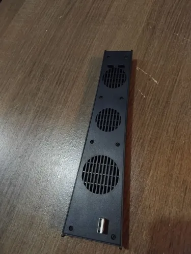 Cooler Para Playstation 5 PS5 FAT 3 Ventoinhas 1 Usb 3.0 Preto