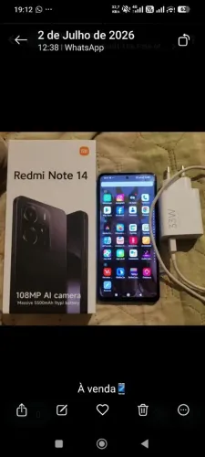 Celular REDMI NOTE 14 COMPLETO