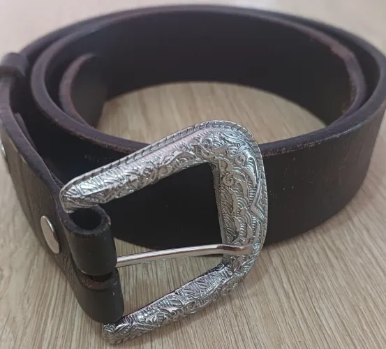 Cinto Couro Masculino Tam 95