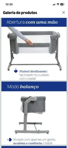 Vendo berço CHICCO 