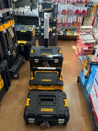 Caixa de Ferramentas Modulares Móvel com Rodas 3 Peças Tstak Dewalt DWST60404