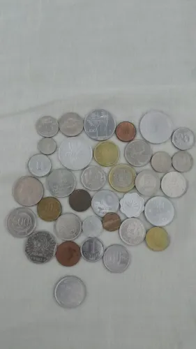 MOEDAS ESTRANGEIRAS ANTIGAS