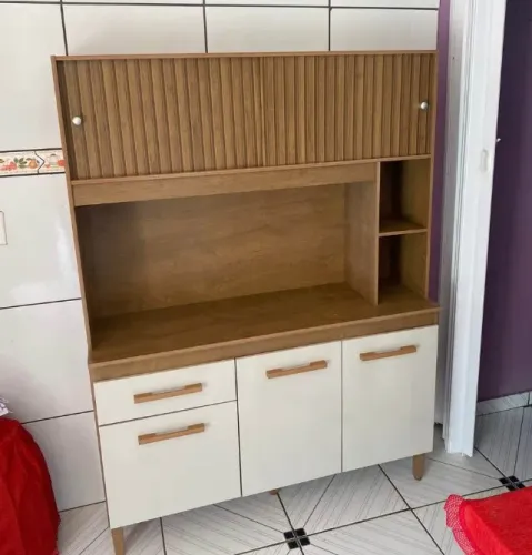 Armário de Cozinha 5 Portas 1 Gaveta (Novo) Entrega Grátis! 
