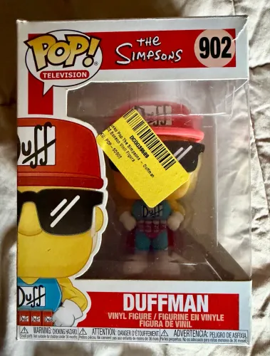 funko pop the simpsons duffman 902