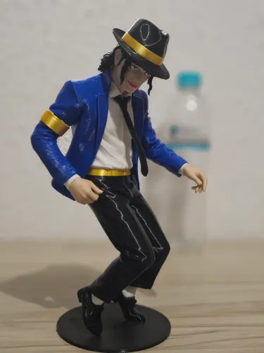 Estatueta de Michael Jackson para coleção