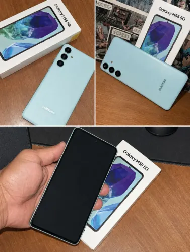 Celular Samsung M55 no precinho