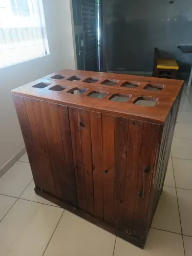 Conjunto de balcão para açaíteria