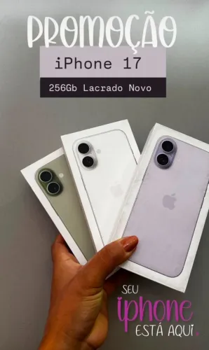 iPhone 17 - 256 Novo lacrado 5.450,00 - novo Lacradoooo!!