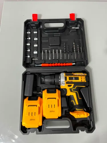 Furadeira Parafusadeira 48v Com 2 Baterias Recarregáveis