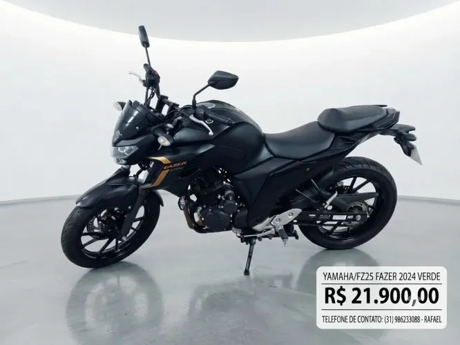 Yamaha FZ25 Fazer 2024 - Apenas 6.223 km