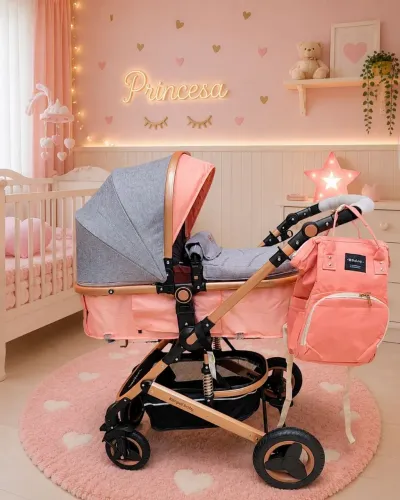 Carrinho de bebê importado Moisés passeio nao acompanha bebê conforto produto novo 