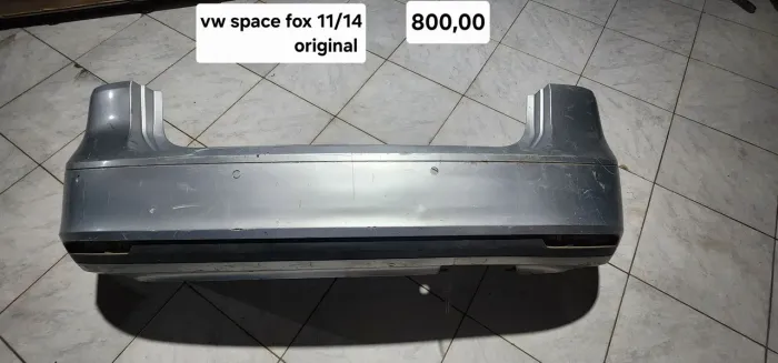 PARACHOQUE TRASEIRO VW SPACE FOX 11/14 ORIGINAL 