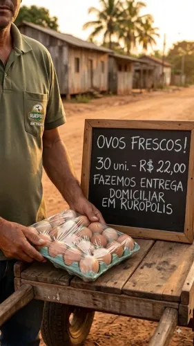 ovos de galinha caipira diferenciados