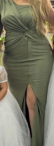 Vestido verde Olivia