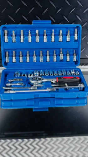 Kit 46 Peças Chave Catraca a solução definitiva para nunca mais ficar na mão