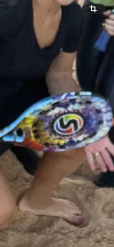 Raquete de beach tênis