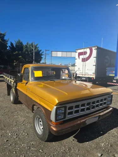 Ford F1000 4x2 Carroceria Motor MWM Turbo Diesel Ano 1984
