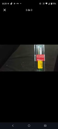 Memória Kingston DDR 3/4 GB para PC