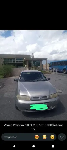 Fiat Palio ELX 1.0 MPI Fire 16V 4P (25 Anos) 2001