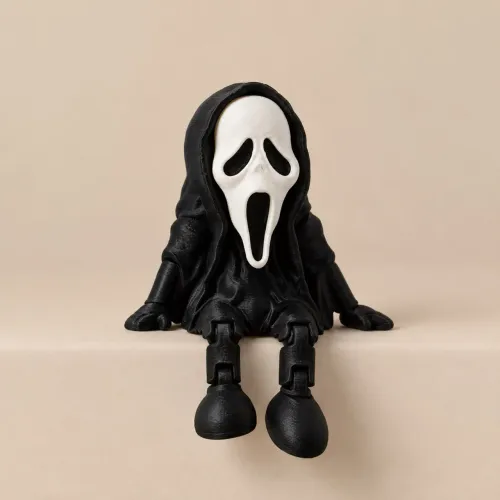 Decoração gamer ghost face