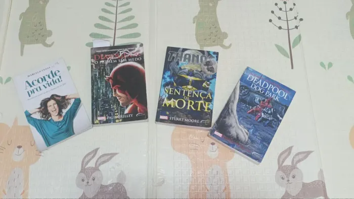 4 livros seminovos