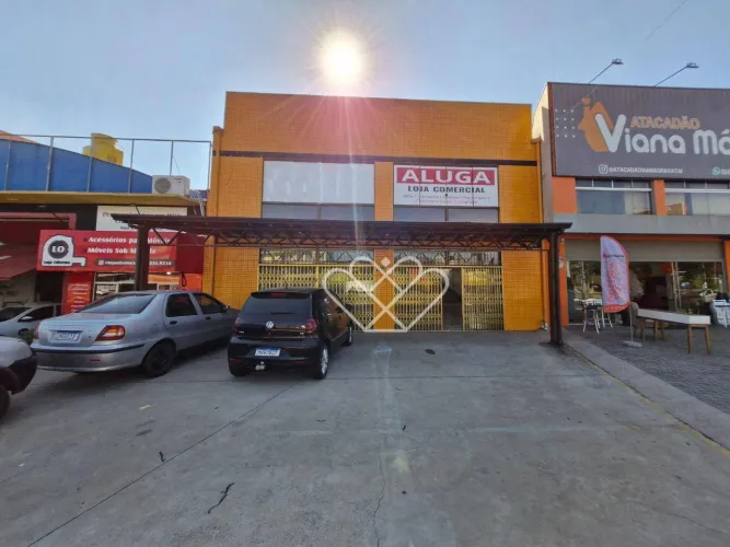 Loja ampla com mezanino para locação no Parque dos Anjos, Gravataí