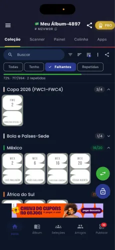 Álbum dourado 2026