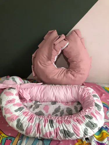 Ninho redutor + almofada de amamentar